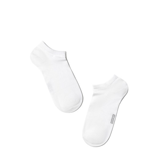 Krótkie bawełniane białe skarpetki stopki Active, Kolor biały, Rozmiar 40-41, Conte ze sklepu Intymna w kategorii Skarpetki męskie - zdjęcie 140670178