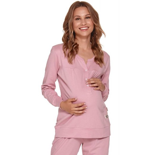 PM.4349 piżama damska rozpinana na napy, Kolor różowy, Rozmiar L, Doctor Nap ze sklepu Intymna w kategorii Piżamy damskie - zdjęcie 140672468
