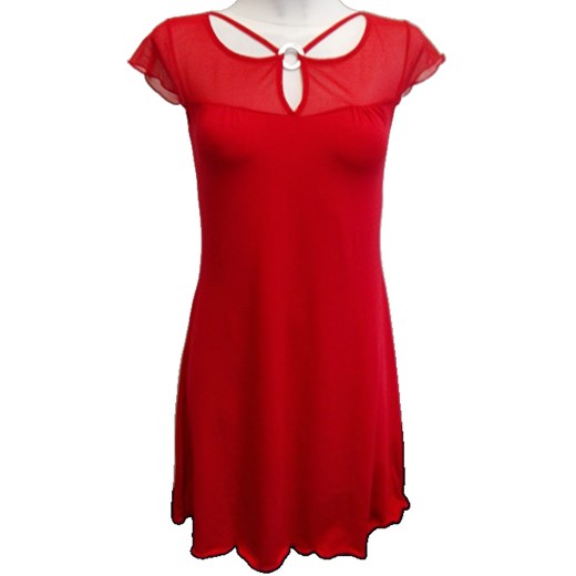Daniela koszulka nocna, Kolor czerwony, Rozmiar S, Eldar ze sklepu Intymna w kategorii Bielizna nocna - zdjęcie 140672966