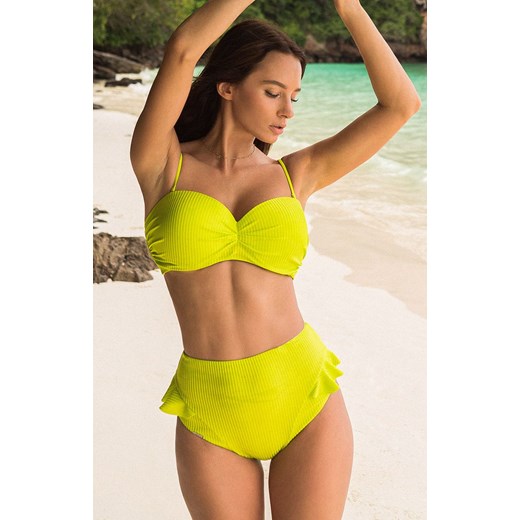 Bahama 2015 kostium kąpielowy, Kolor limonka, Rozmiar 70B/36, Novella Novella 85B/42 wyprzedaż Intymna
