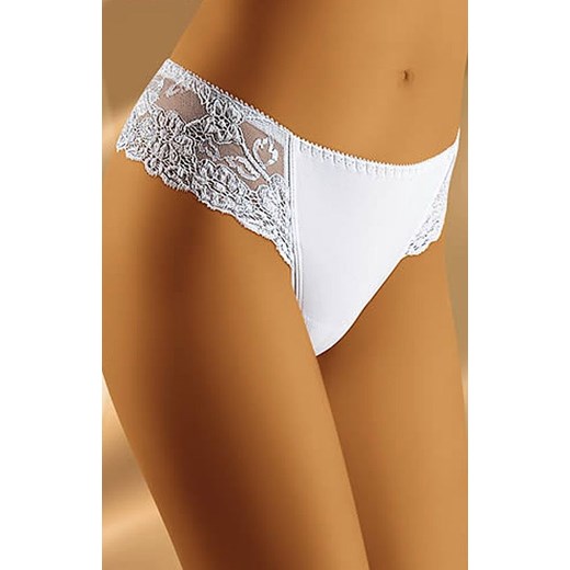 Beta szorto-stringi, Kolor biały, Rozmiar L, Wol-bar ze sklepu Intymna w kategorii Majtki damskie - zdjęcie 140684995