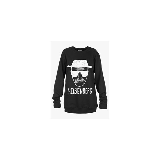 Heisenberg, czarna bluza z nadrukiem vintageshop-pl czarny bawełniane
