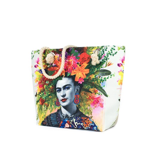 Frida torba bawełniana tr22107-1, Kolor biały-wzór, Rozmiar uniwersalny, Art of uniwersalny Primodo
