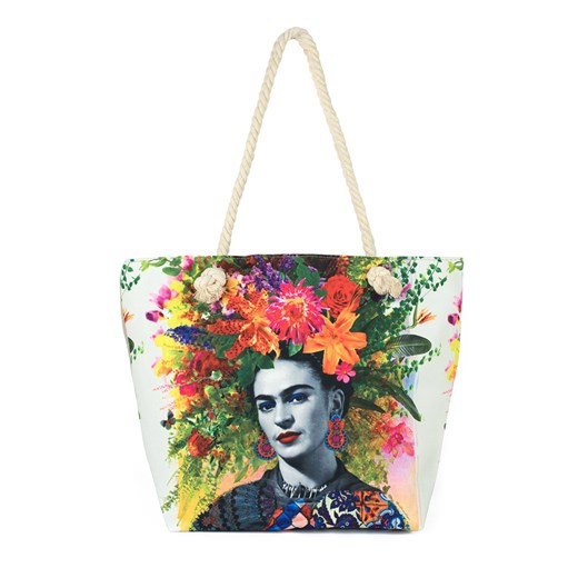 Frida torba bawełniana tr22107-1, Kolor biały-wzór, Rozmiar uniwersalny, Art of uniwersalny Primodo