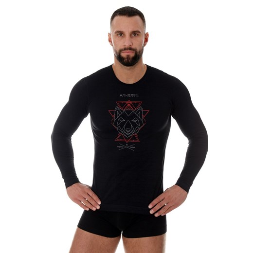 LS14140A/A18 koszulka męska termoaktywna dł., Kolor czarny, Rozmiar S, Brubeck ze sklepu Primodo w kategorii T-shirty męskie - zdjęcie 140691818