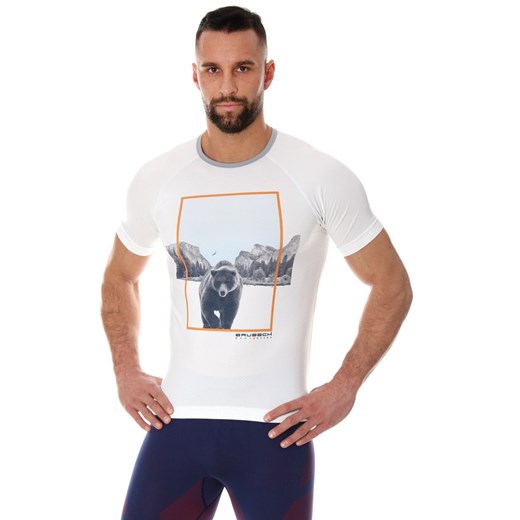 SS13240A  koszulka męska Running Air, Kolor biały, Rozmiar S, Brubeck ze sklepu Primodo w kategorii T-shirty męskie - zdjęcie 140691885