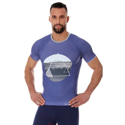 SS13240A  koszulka męska Running Air, Kolor fioletowy, Rozmiar S, Brubeck ze sklepu Primodo w kategorii T-shirty męskie - zdjęcie 140691887