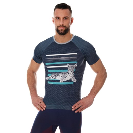SS13240A  koszulka męska Running Air, Kolor grafitowy, Rozmiar S, Brubeck ze sklepu Primodo w kategorii T-shirty męskie - zdjęcie 140691889