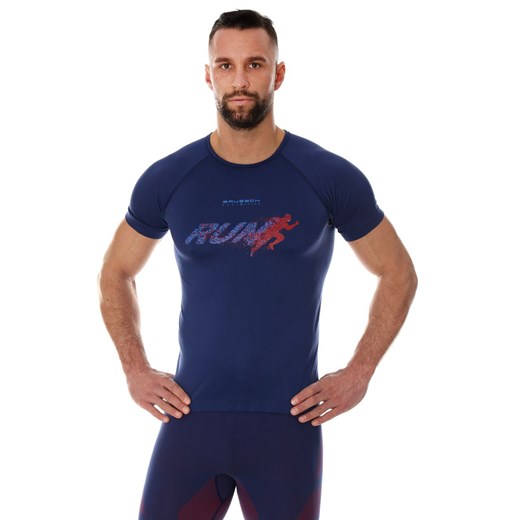 SS13280 koszulka męska Running Air Pro, Kolor granatowy, Rozmiar S, Brubeck ze sklepu Primodo w kategorii T-shirty męskie - zdjęcie 140691906