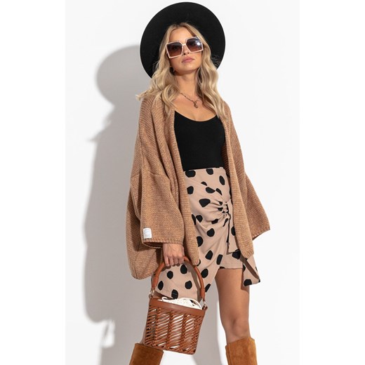 Sweter damski Fobya z dekoltem w serek