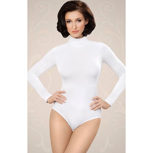Giulia body z długim rękawem, Kolor biały, Rozmiar 36, Gorteks Gorteks 42 wyprzedaż Primodo