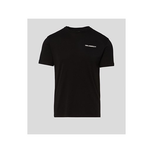 Karl Lagerfeld t-shirt Logo 215M2181 regular fit, Kolor czarny, Rozmiar S, Karl Karl Lagerfeld XL Primodo promocja