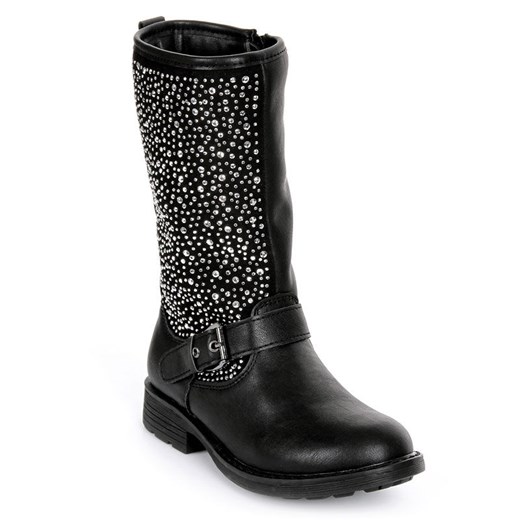 Cool Club, Kozaki dziewczęce, rozmiar 33 - Wyprzedaż - ubrania i buty nawet do -50% taniej! smyk-com szary dziewczęce