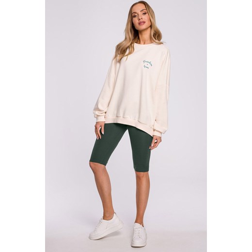 M593 krótkie legginsy kolarki, Kolor zielony, Rozmiar L, MOE Moe S Primodo