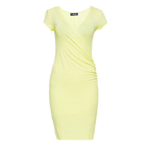 Sukienka 201403705E, Kolor jasnożółty, Rozmiar S, Mucado Mucado S promocja Primodo
