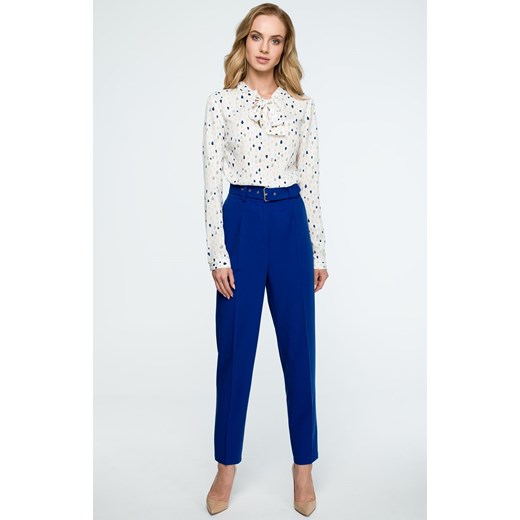 Spodnie S124, Kolor chabrowy, Rozmiar S, Stylove Stylove 2XL Primodo