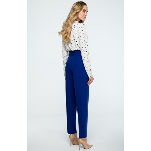 Spodnie S124, Kolor chabrowy, Rozmiar S, Stylove Stylove S Primodo