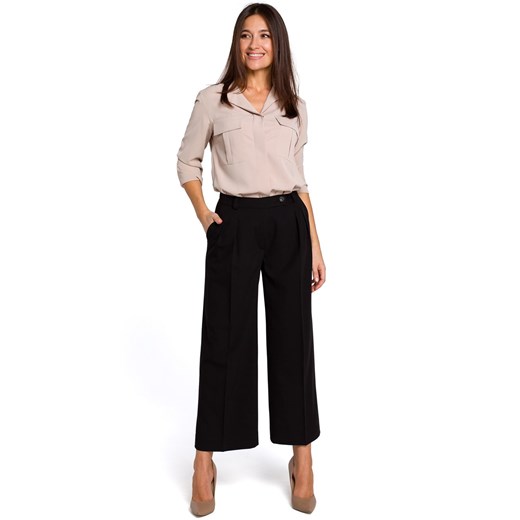 Spodnie S139, Kolor czarny, Rozmiar S, Stylove ze sklepu Primodo w kategorii Spodnie damskie - zdjęcie 140708125