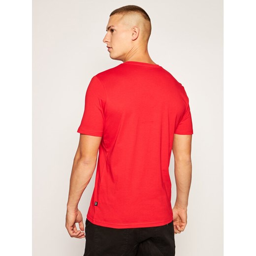 Puma T-Shirt Brand Tee 584509 Czerwony Regular Fit Puma L MODIVO wyprzedaż