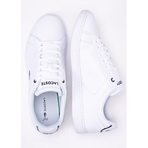 Sneakersy męskie białe Lacoste Carnaby BL21 741SMA0002-042 Lacoste 44.5 Sneaker Peeker