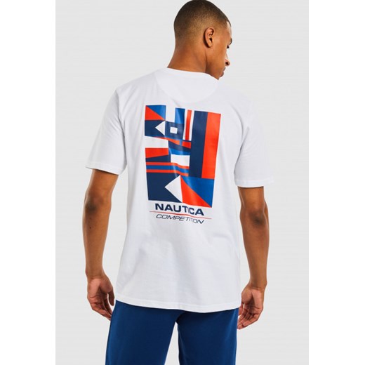 Męski T-shirt z nadrukiem NAUTICA  Sampson T-Shirt Nautica L Sportstylestory.com promocyjna cena