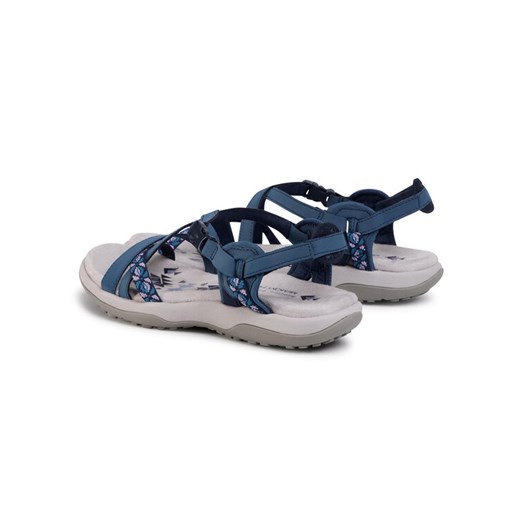 Skechers Sandały 40955 NVY Granatowy Skechers 40 MODIVO wyprzedaż