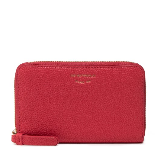 Duży Portfel Damski EMPORIO ARMANI - Y3H246 YFW9B 80412 Fragola Emporio Armani okazyjna cena eobuwie.pl