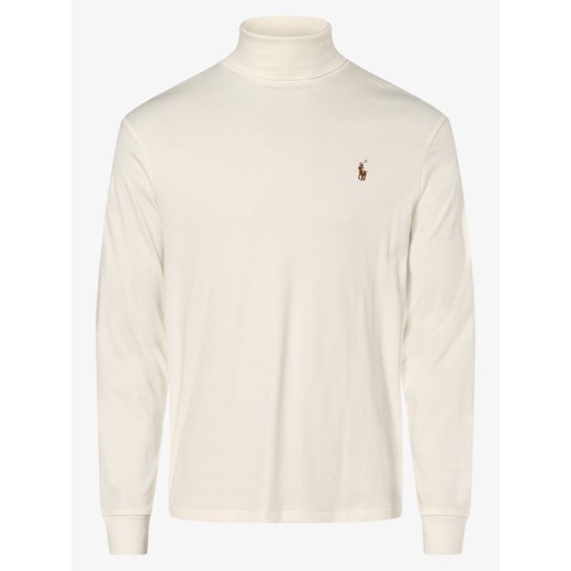 Polo Ralph Lauren - Męska koszulka z długim rękawem, biały Polo Ralph Lauren L vangraaf