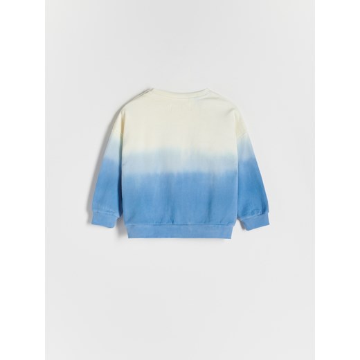 Reserved - Bluza tie dye Jaws - Niebieski Reserved 110 Reserved