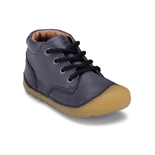 Skórzane buty "Petit Lace" w kolorze granatowym do nauki chodzenia Bundgaard 25 wyprzedaż Limango Polska