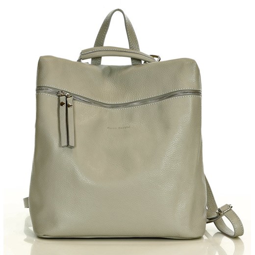 Damski plecak skórzany z funkcją torebki leather classic backpack - MARCO Mazzini uniwersalny wyprzedaż Verostilo
