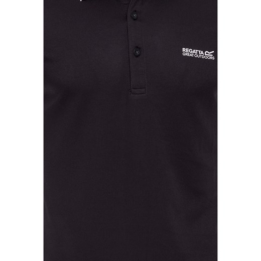 Koszulka funkcyjna polo "Maverik V" w kolorze czarnym Regatta XXL Limango Polska promocyjna cena