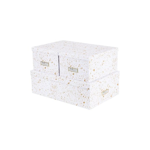 Bigso Box of Sweden zestaw pudełek do przechowywania Inge (3-pack) ze sklepu ANSWEAR.com w kategorii Pudełka i pojemniki - zdjęcie 140821057