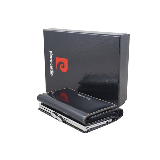Portfel damski Pierre Cardin - Czarny Pierre Cardin uniwersalny Barberinis