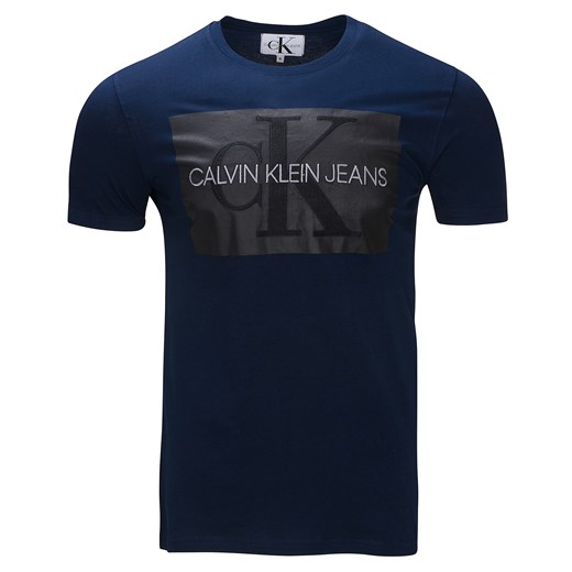 Calvin Klein Jeans T-Shirt  męski Slim Monogram Logo Calvin Klein L promocja zantalo.pl