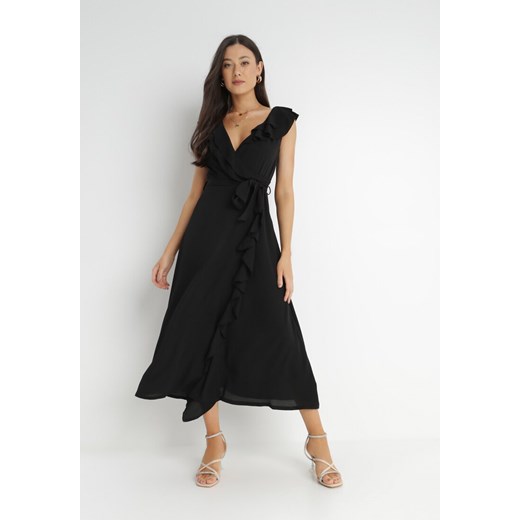 Czarna Sukienka Mellothee ze sklepu Born2be Odzież w kategorii Sukienki - zdjęcie 140894328