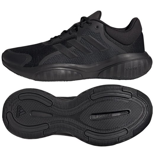 Buty do biegania adidas Response M GW5705 czarne ze sklepu ButyModne.pl w kategorii Buty sportowe męskie - zdjęcie 140973825