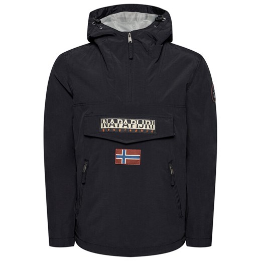 Napapijri Kurtka anorak Rainforest S Pkt 2 NP0A4FDM Czarny Regular Fit Napapijri S wyprzedaż MODIVO
