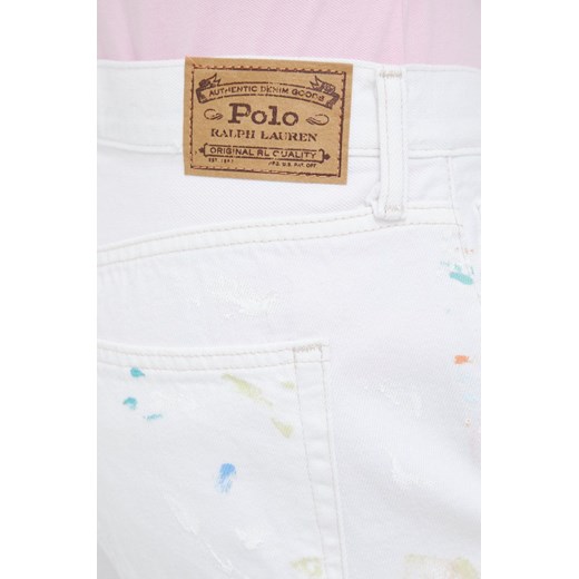 Polo Ralph Lauren jeansy damskie medium waist Polo Ralph Lauren 30 ANSWEAR.com