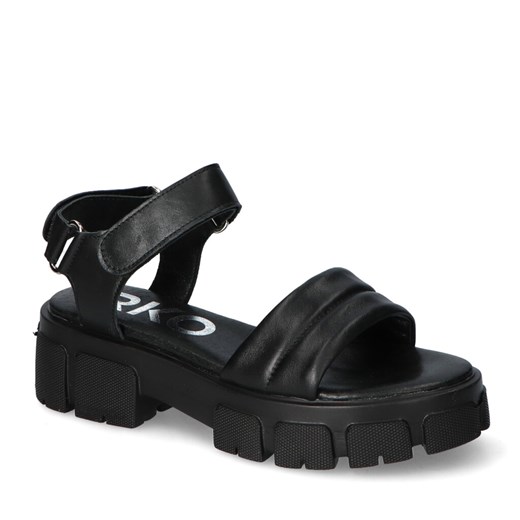 Sandały Ryłko 1IFX3_W1_FB7 Czarne Lico ze sklepu Arturo-obuwie w kategorii Sandały damskie - zdjęcie 140998107