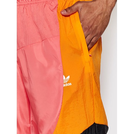 adidas Spodnie dresowe adicolor Colorblok Kolorowy Regular Fit M MODIVO