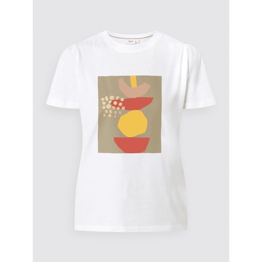 T-shirt z nadrukiem model ‘Norma’ Saint Tropez S Peek&Cloppenburg 