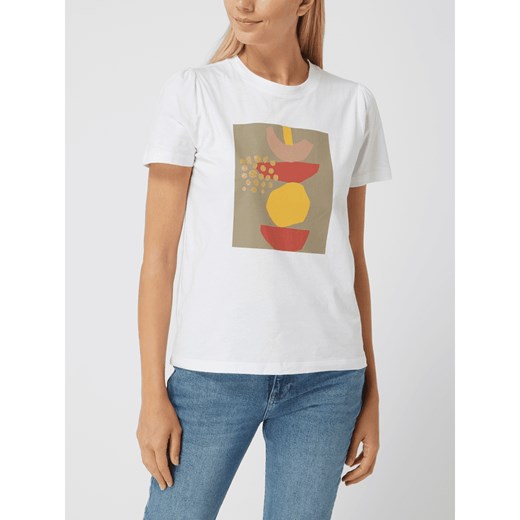T-shirt z nadrukiem model ‘Norma’ Saint Tropez XS Peek&Cloppenburg 