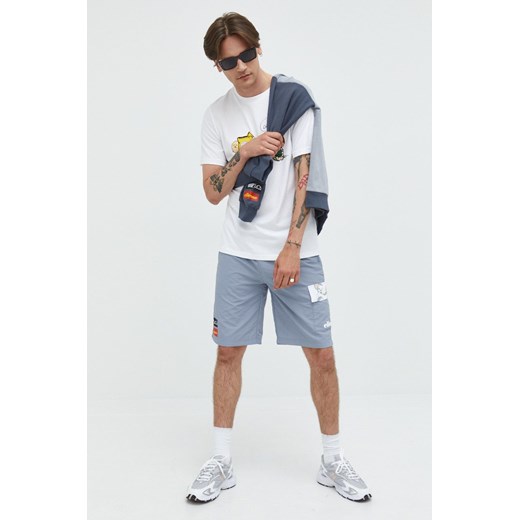 Ellesse bluza x Looney Tunes męska kolor szary z kapturem z nadrukiem Ellesse M ANSWEAR.com