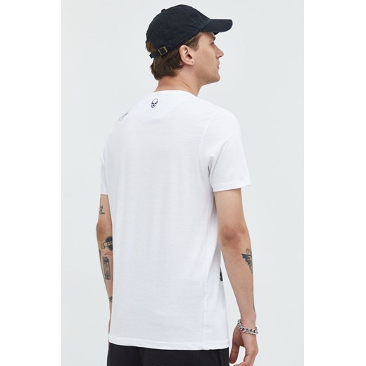 Brave Soul t-shirt bawełniany kolor biały z nadrukiem XL ANSWEAR.com