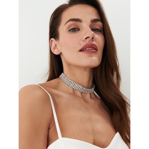 Mohito - Naszyjnik choker - Srebrny Mohito ONE SIZE Mohito