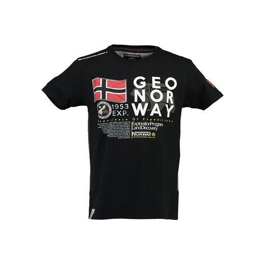 Koszulka w kolorze czarnym Geographical Norway M Limango Polska wyprzedaż