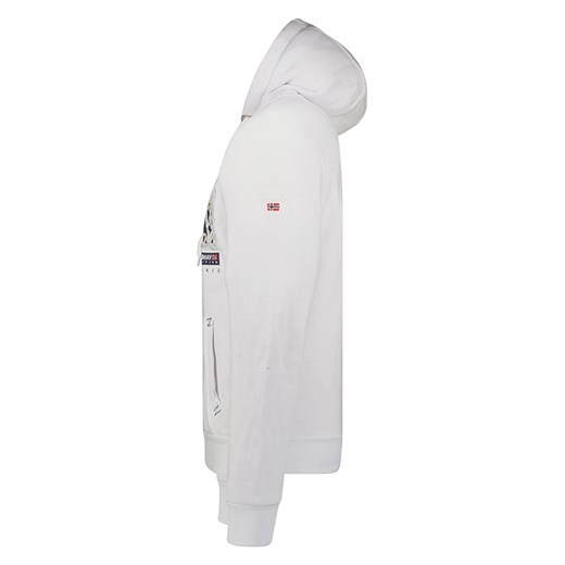 Bluza w kolorze biało-granatowym Geographical Norway XL promocyjna cena Limango Polska