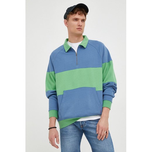Levi&apos;s bluza bawełniana męska  wzorzysta XL ANSWEAR.com
