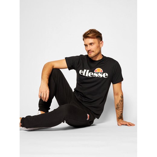 Ellesse T-Shirt Albany Tee SGS03237 Czarny Regular Fit Ellesse XS wyprzedaż MODIVO